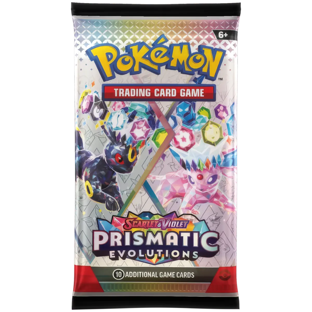 Pokémon Scarlet & Violet Prismatic Evolutions (1 Booster Pack - Art May Vary)