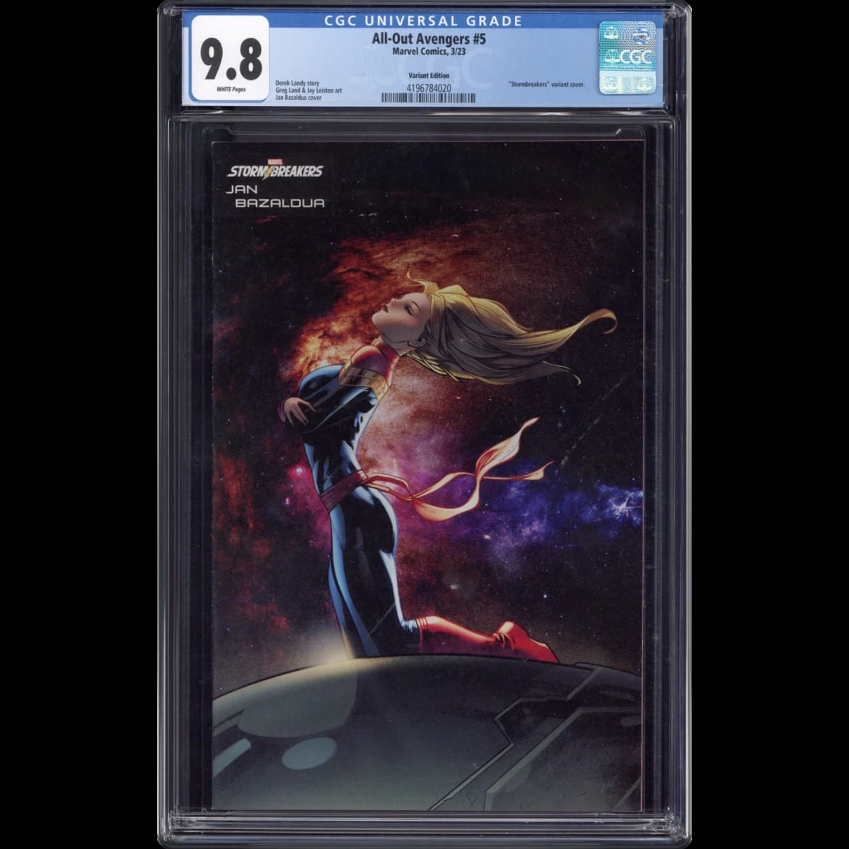 All-Out Avengers #5 CGC 9.8 White Pages (Marvel Comics, 3/23) - Universal Variant Edition