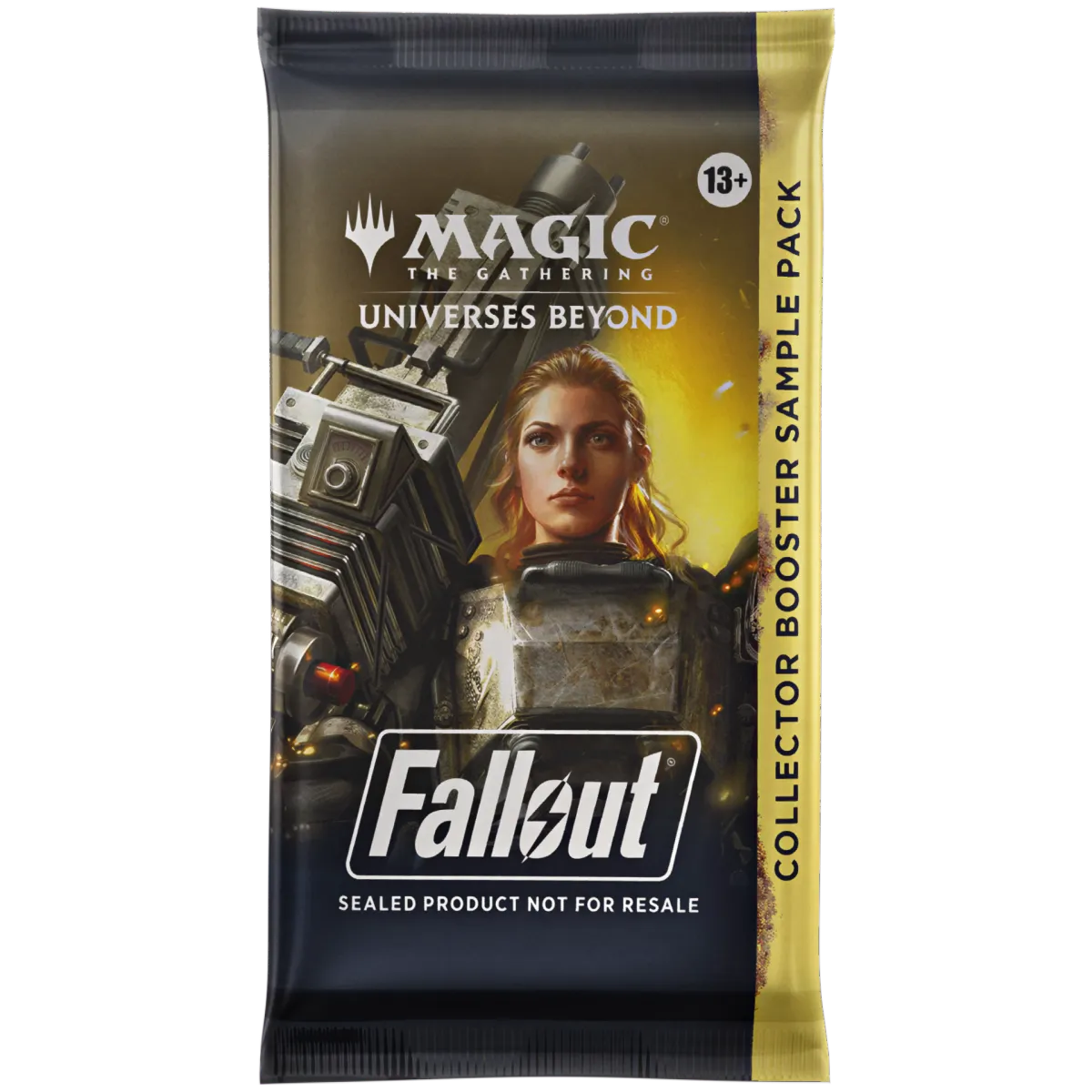Magic: The Gathering Universes Beyond: Fallout - Collector Booster Sample (1 Booster Pack - Art May Vary)
