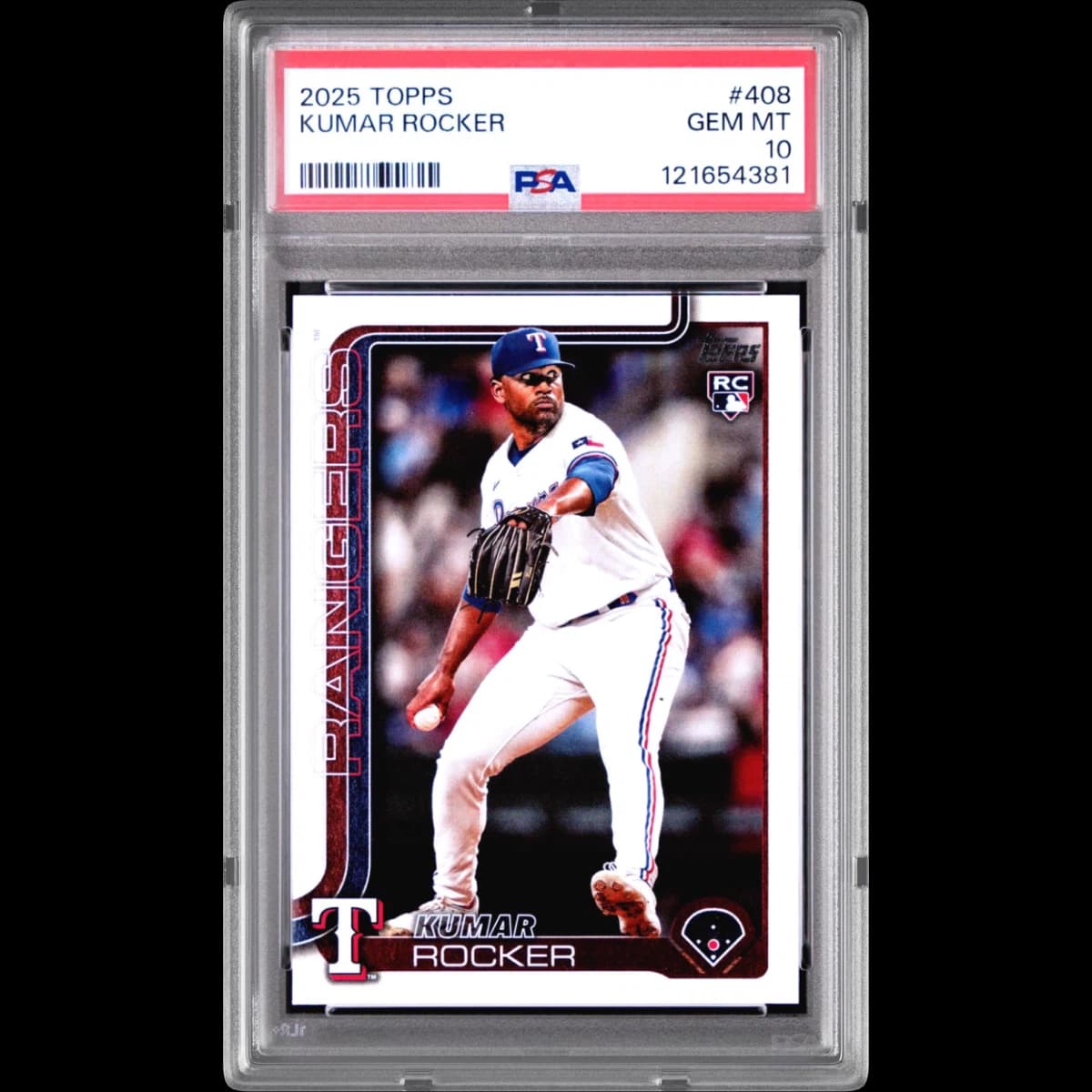 2025 Topps #408 Kumar Rocker (PSA 10 GEM MINT)