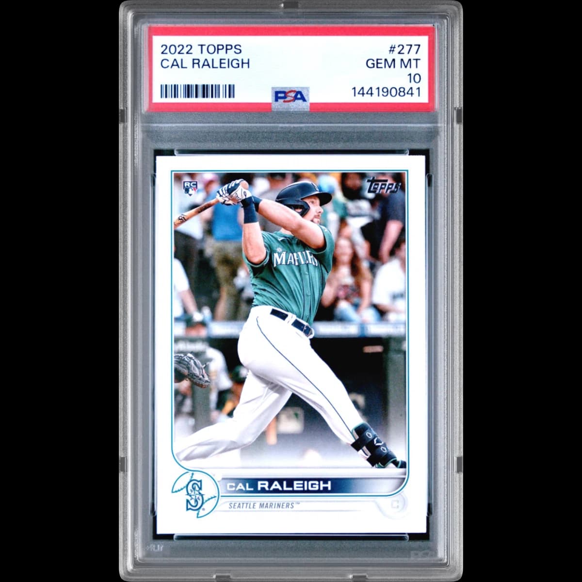 2022 Topps #277 Cal Raleigh (PSA 10 GEM MINT)